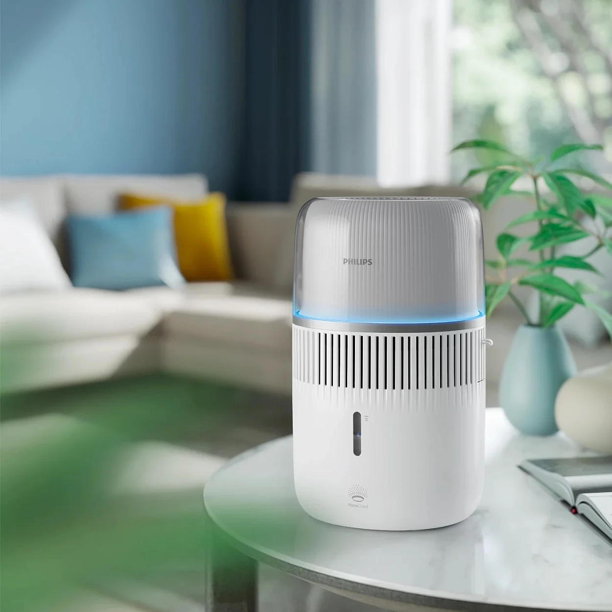 PHILIPS 5000 sērijas gaisa mitrinātājs, balts HU5710/00