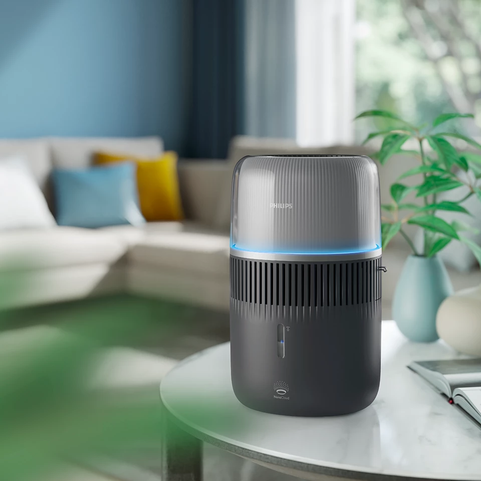 PHILIPS 5000 sērijas gaisa mitrinātājs, tumši pelēks HU5710/03