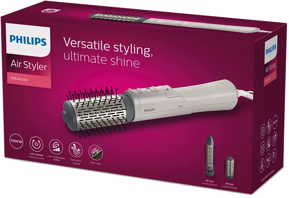 PHILIPS Air Styler Essential matu veidotājs, 1000W BHA710/00