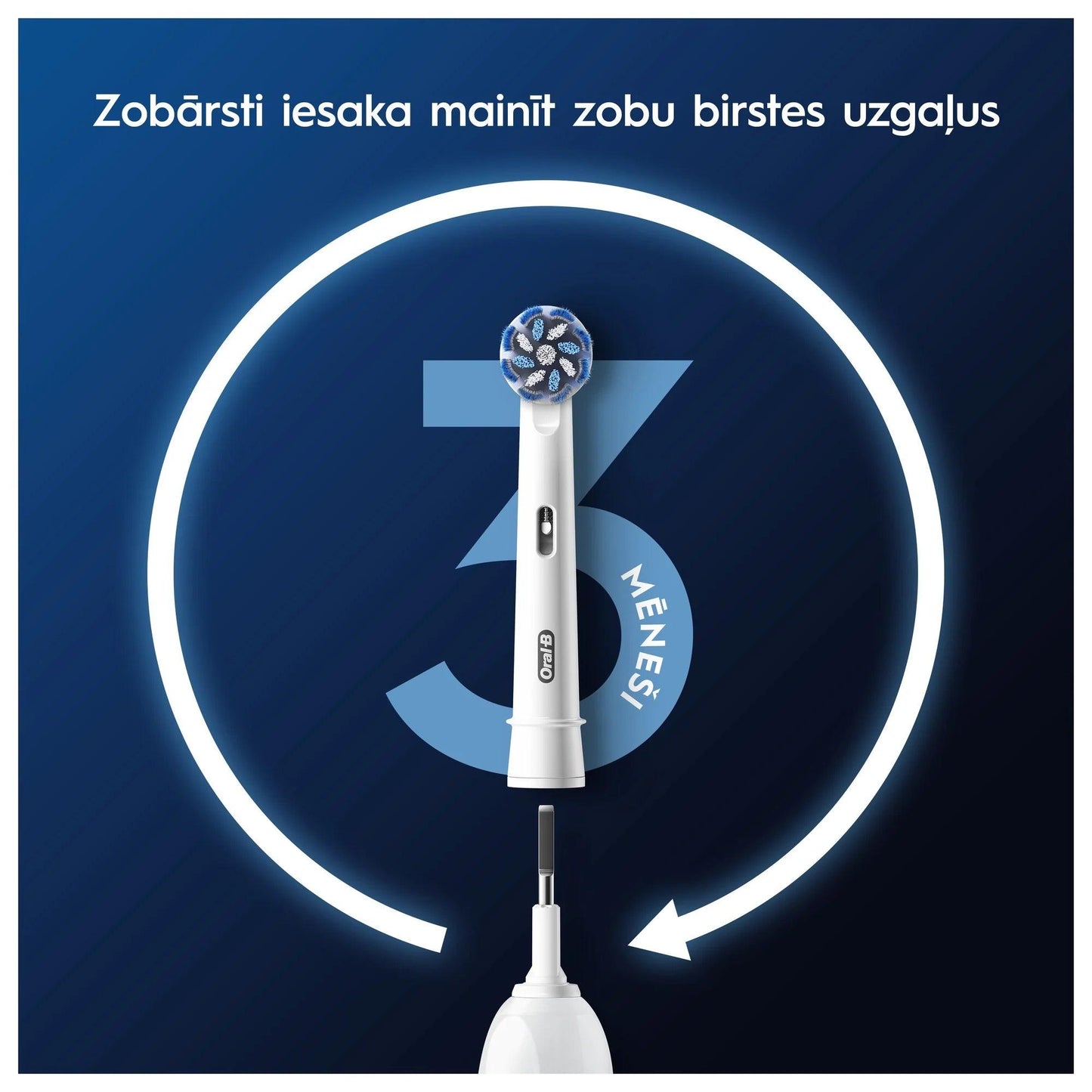 Zobu birstes uzgaļi BRAUN EB60-4 Sensetive UT - DomoTehnika