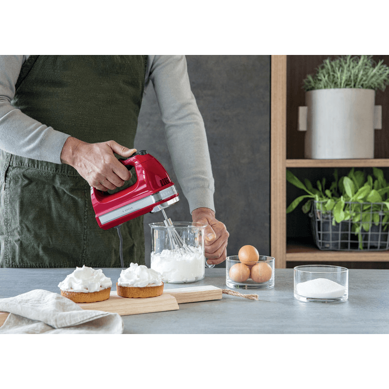 Rokas mikseris KITCHENAID 5KHM9212EER empire red - DomoTehnika