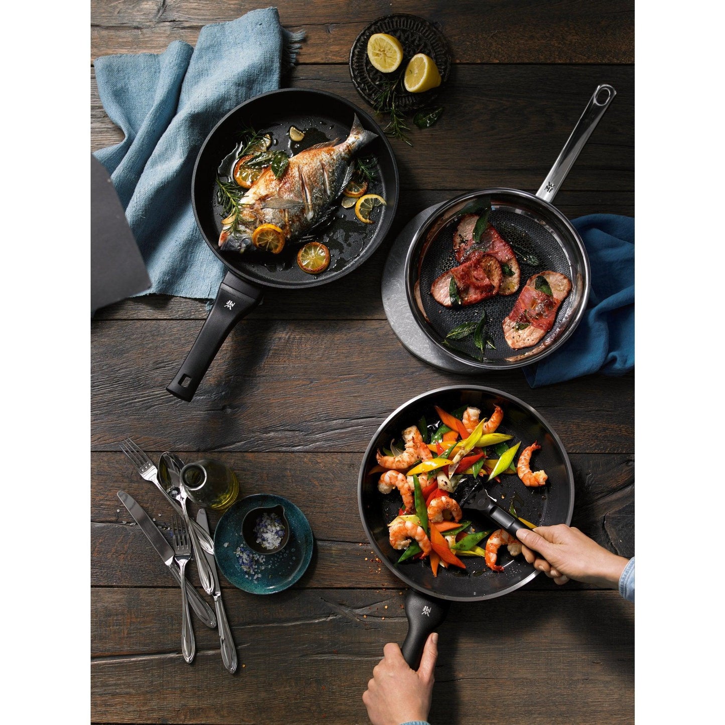 Panna WMF Frying pan WMF CeraDur Plus 28cm 05.7328.4021 /2476218 - DomoTehnika