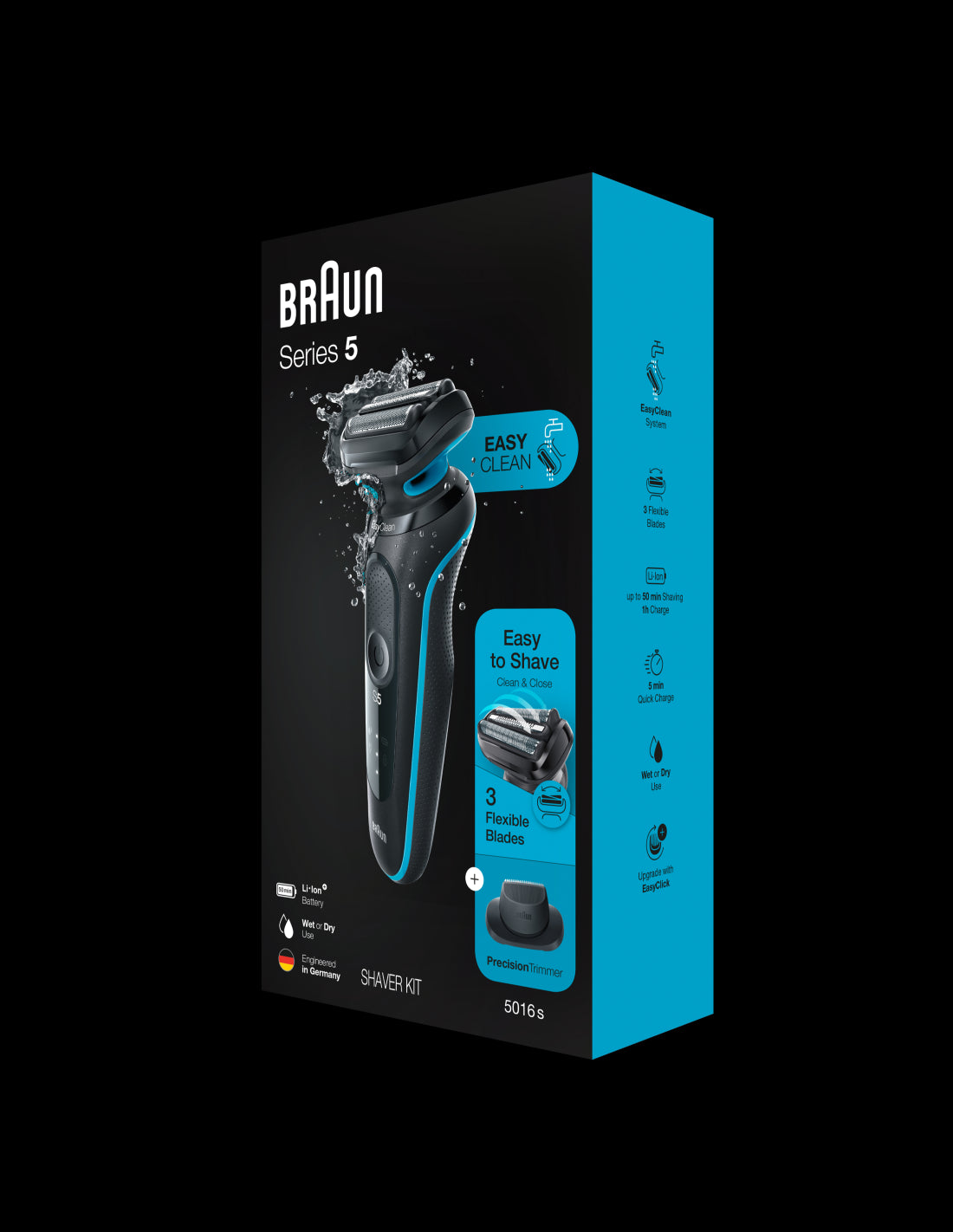 BRAUN Series 5 skuveklis AutoSense 51-M1200s