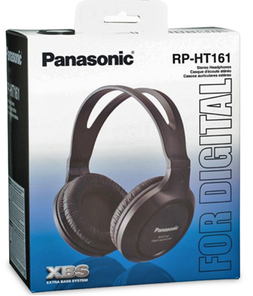 Austiņas PANASONIC RP-HT161E-K