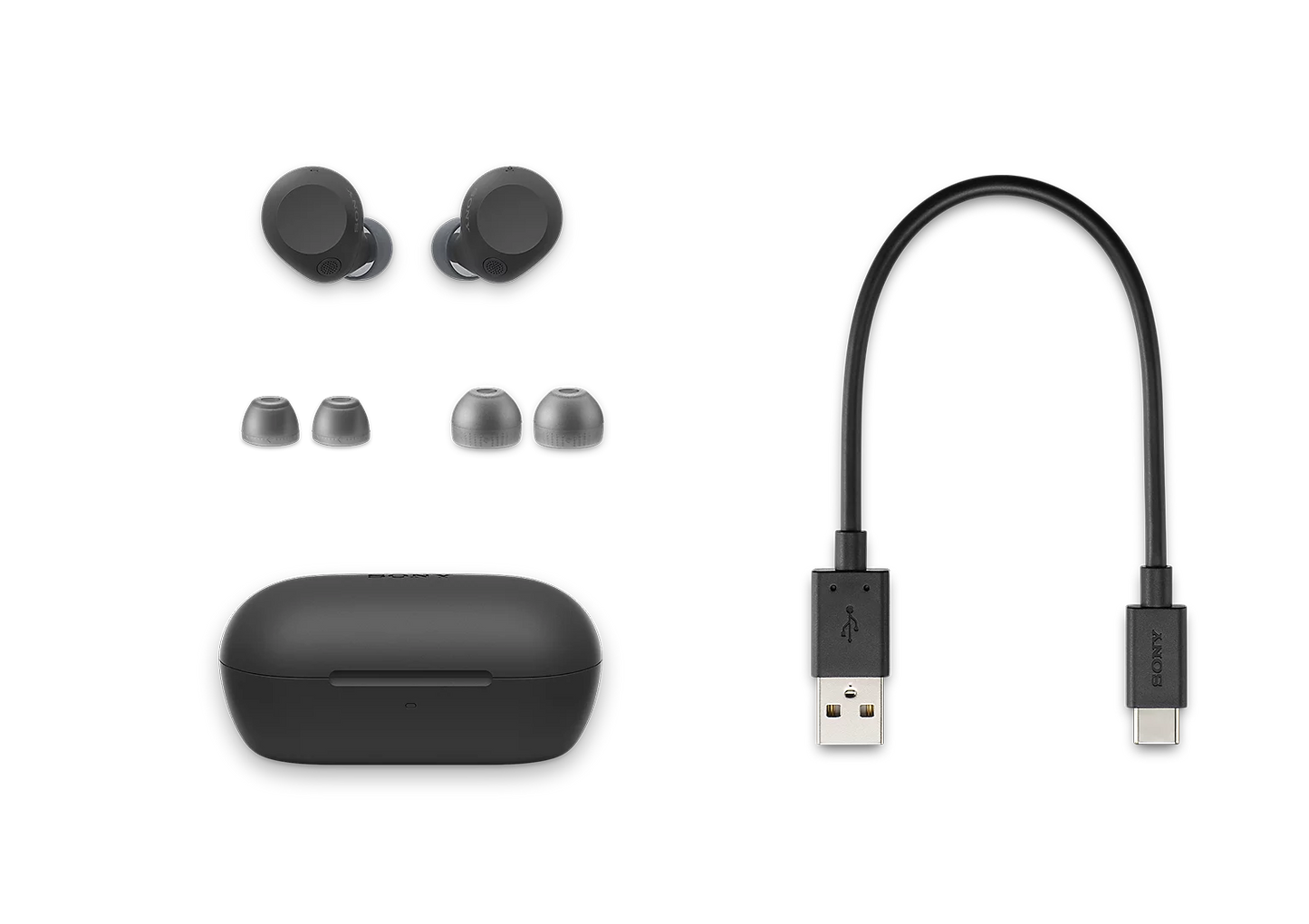 Wireless headphones SONY WF-C710N/B WFC710NB.CE7