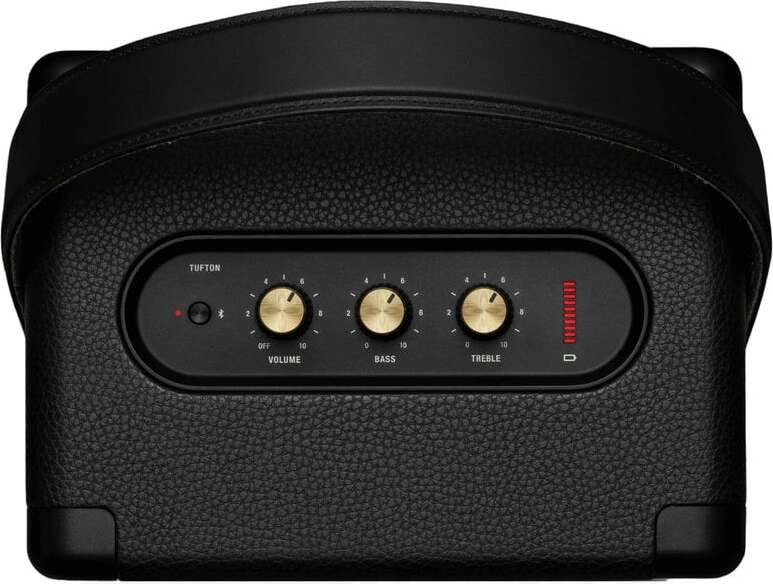 Wireless speaker MARSHALL Tufton, black/gold 740069