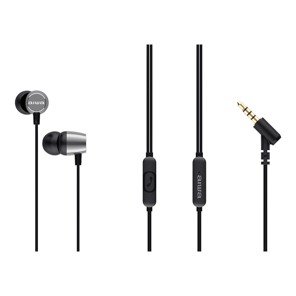 AIWA In-Ear austiņas, sudraba ESTM-30SL