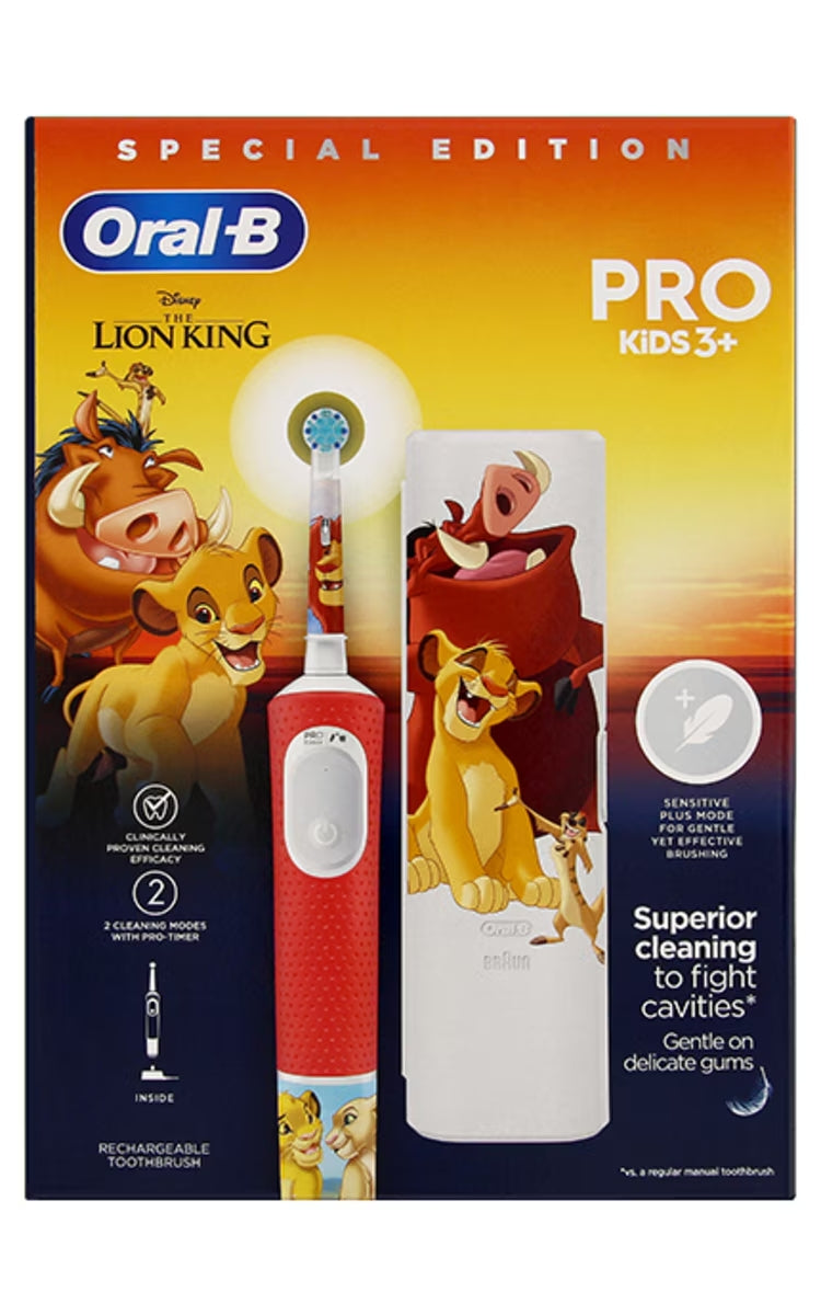 BRAUN el.zobu birste - bērnu, Lion king D 103.413.2KX/Lion