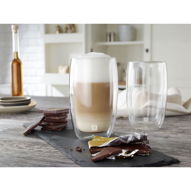 Kafijas glāžu komplekts ZWILLING Sorrento, Latte glass set, 2pcs. 350ml 1003089 / 39500-078-0