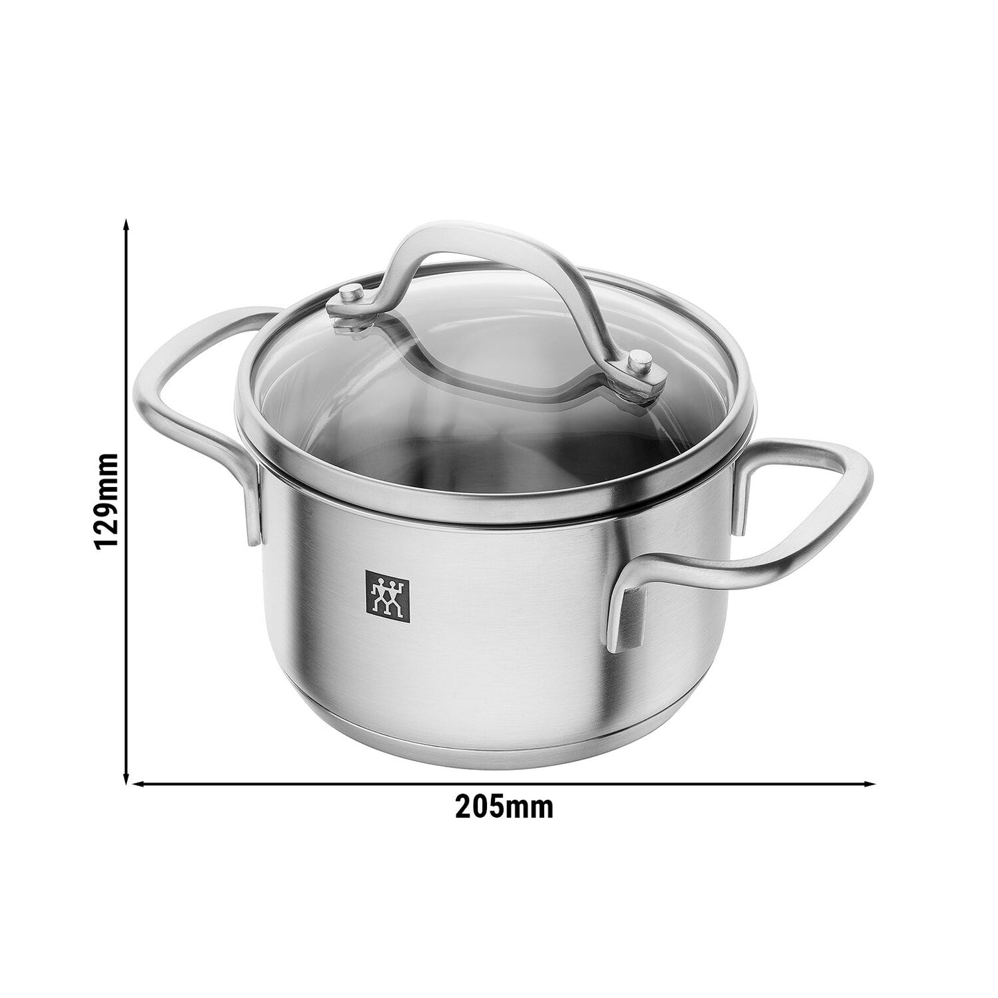 Pot with lid ZWILLING Pico, Stew pot, 12cm, 0.80L 1006273 66652-120-0