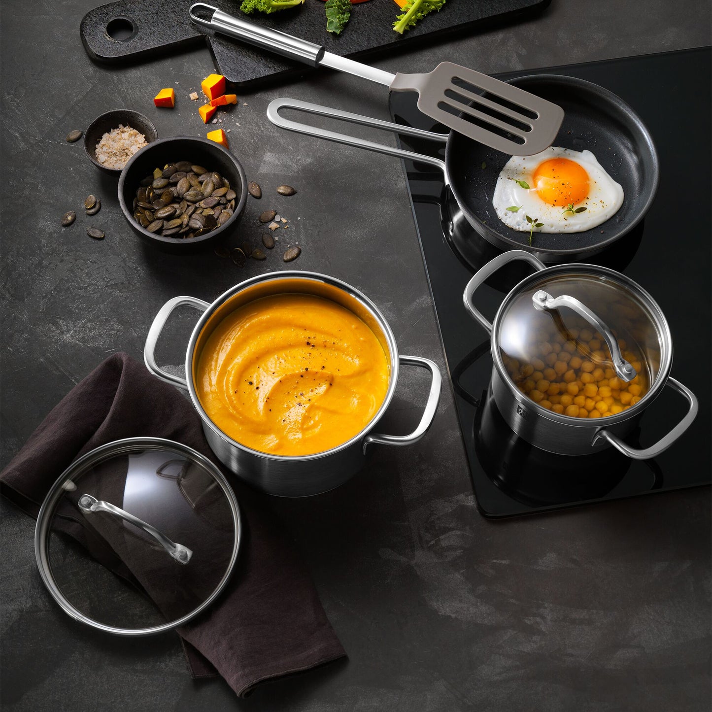 Pot with lid ZWILLING Pico, Stew pot, 12cm, 0.80L 1006273 66652-120-0