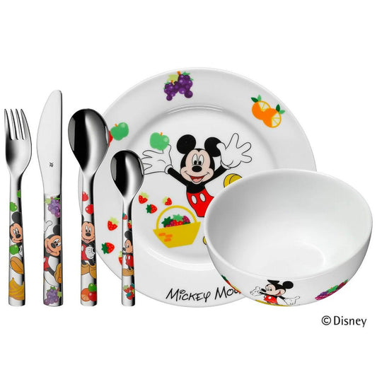 Bērnu galda piederumu komplekts WMF Mickey Mouse 6-piece - DomoTehnika