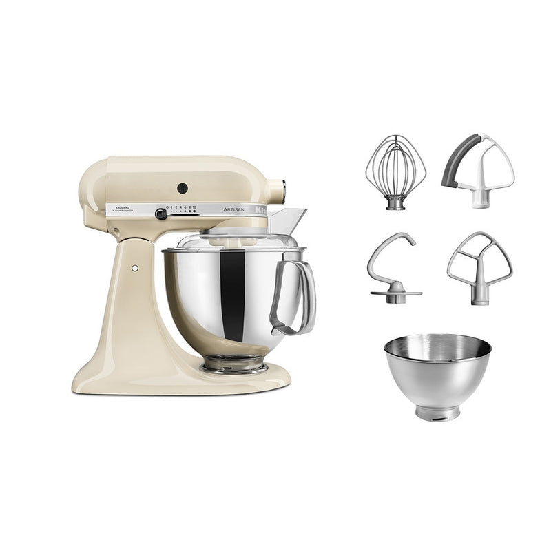 Mikseris KITCHENAID 5KSM175PSEAC Artisan Almond Cream 4.8L