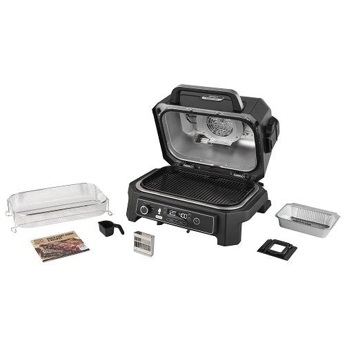 Ninja Woodfire Pro XL elektriskais āra grils, melns OG850EU