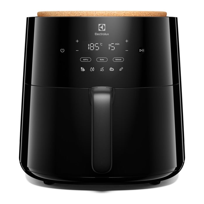Electrolux karstā gaisa katls, 6.8 l, hroms/melns EAF7B