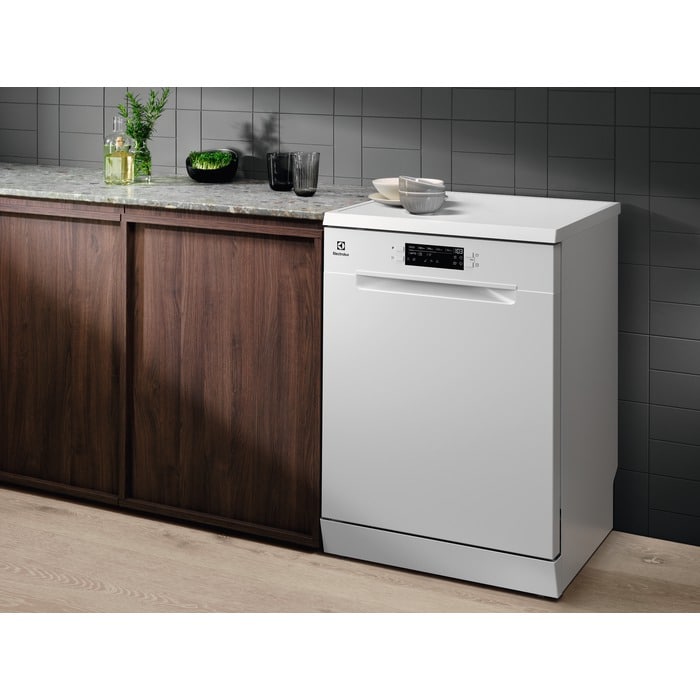 Electrolux brīvstāvoša trauku mazgājamā mašīna, balta ESA47210SW