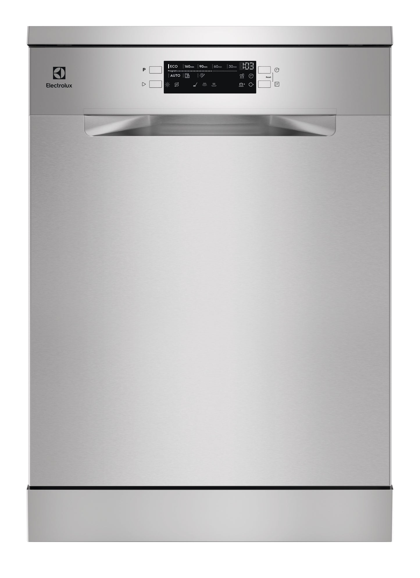 Electrolux brīvstāvoša trauku mazgājamā mašīna, pelēka ESA47210SX