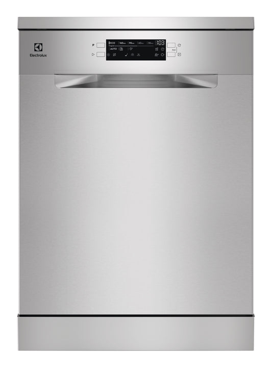 Electrolux brīvstāvoša trauku mazgājamā mašīna, pelēka ESA47210SX