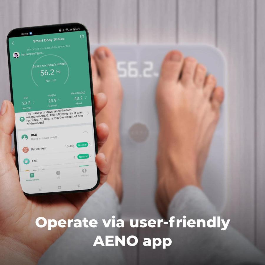 Ķermeņa svari AENO ABS0001S - DomoTehnika