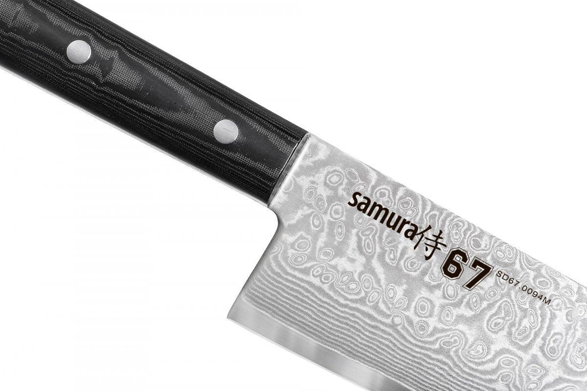 Virtuves nazis SAMURA DAMASCUS 67 Santoku 7.0"/175 mm, 67 layers. - DomoTehnika