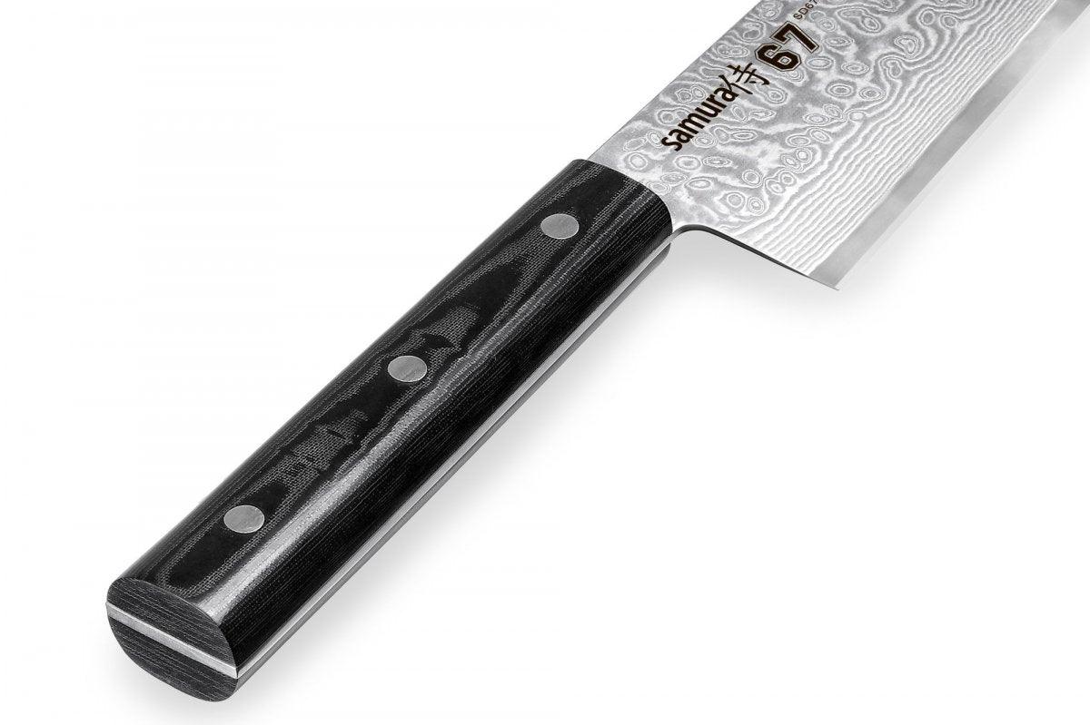 Virtuves nazis SAMURA DAMASCUS 67 Santoku 7.0"/175 mm, 67 layers. - DomoTehnika