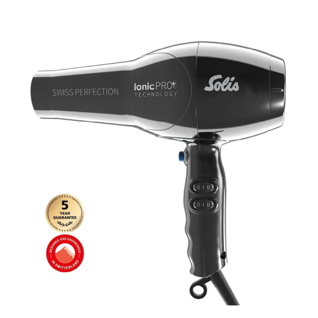 Matu fēns SOLIS 440 Swiss Perf 360° ionic PRO Black - DomoTehnika