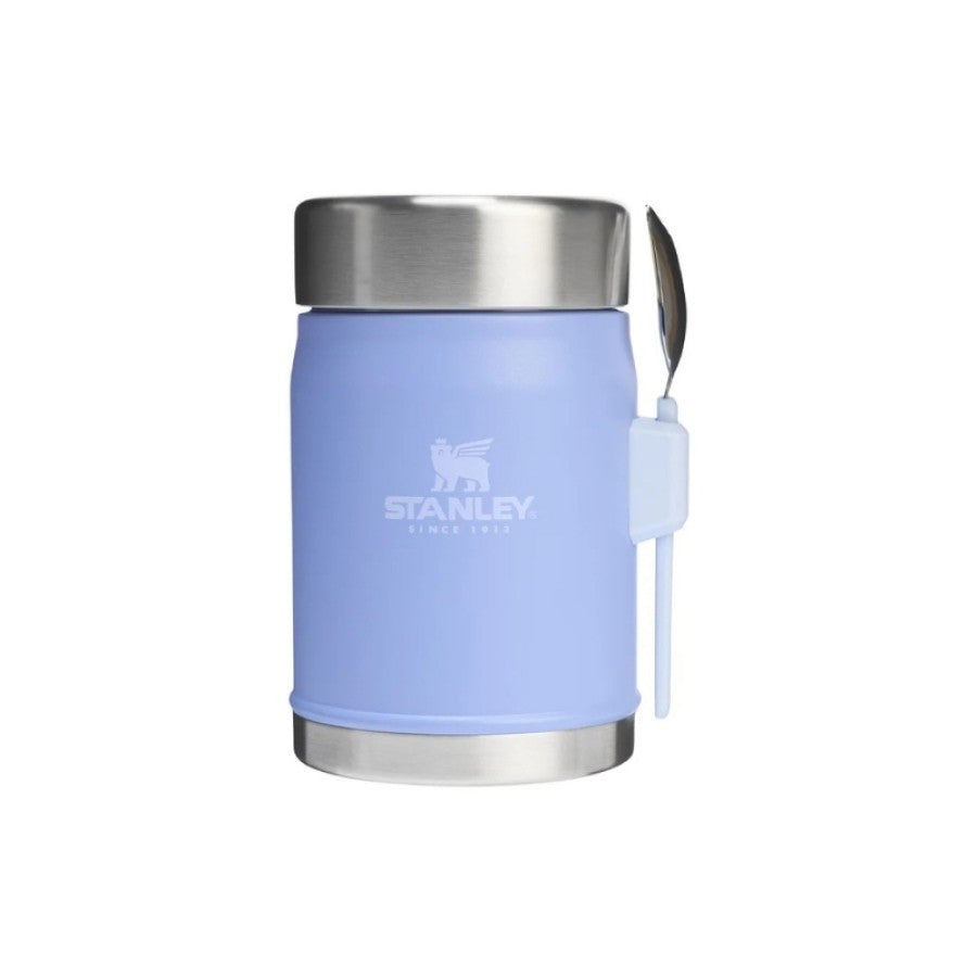 Термос для еды STANLEY The Legendary Food Jar + Spork 0,4 л, цвет гортензия синяя 2809382110