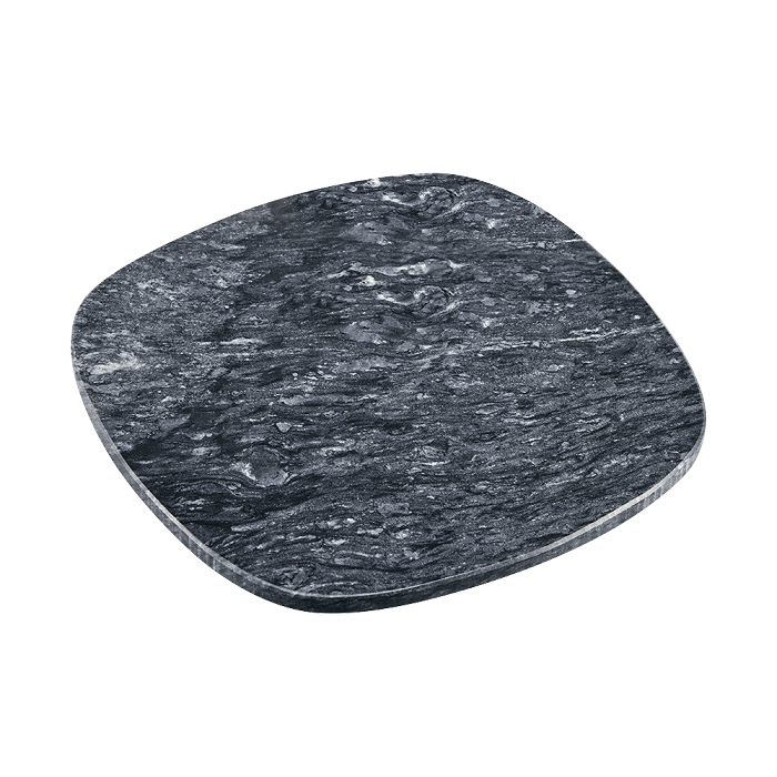 Сервировочное блюдо KESPER Servierplatte aus Marmor 30 x 25 см 38410