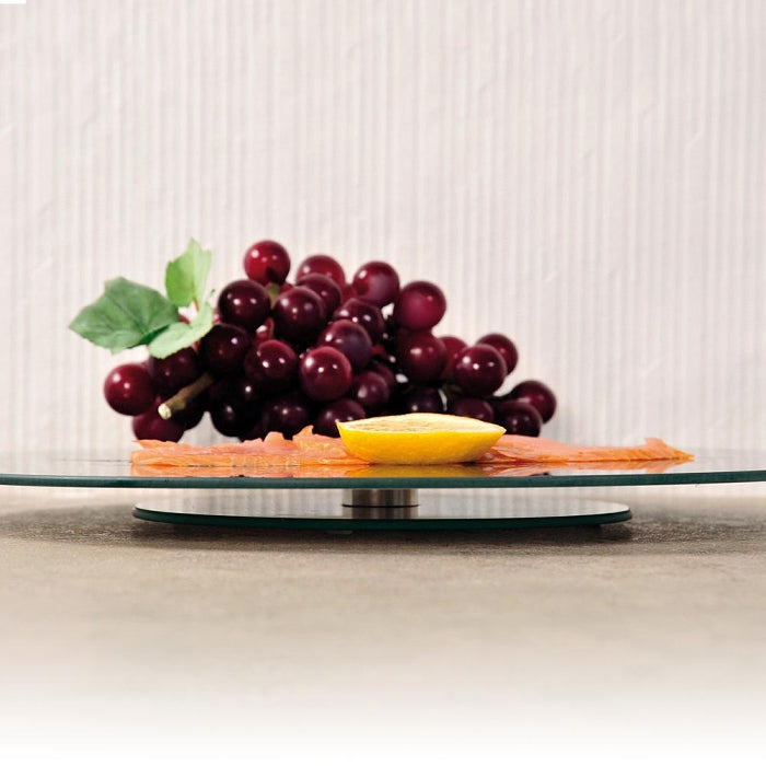 Сервировочное блюдо KESPER Drehplatte, Schiefer, Glas 35,5 x 0,4 см, высота: 3 см 34450