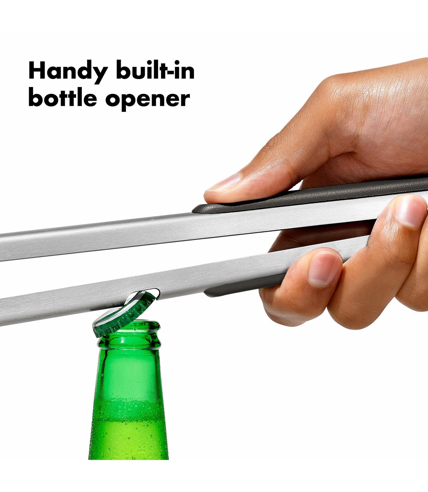 Tongs OXO Good Grips Grilling Tongs with Built-In Bottle Opener 11309000
