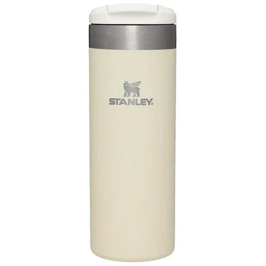 Termokrūze STANLEY The AeroLight Transit Mug 0,47L krēmkrāsā - DomoTehnika