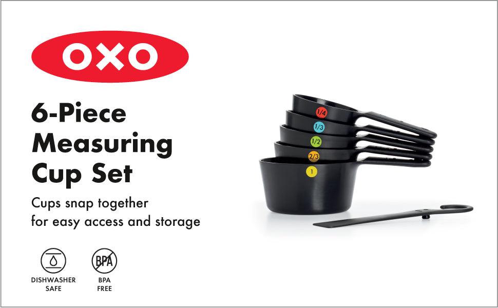 Mērglāze OXO 6-Piece Measuring Cup Set 11121701 - DomoTehnika