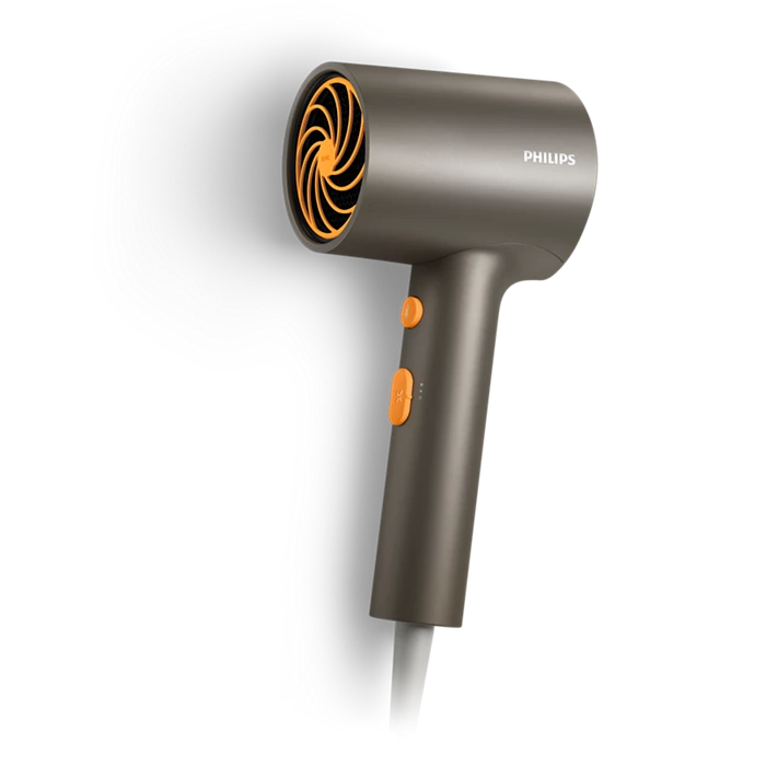 PHILIPS 3000. sērijas matu fēns, 1600 W, pelēks BHD321/00