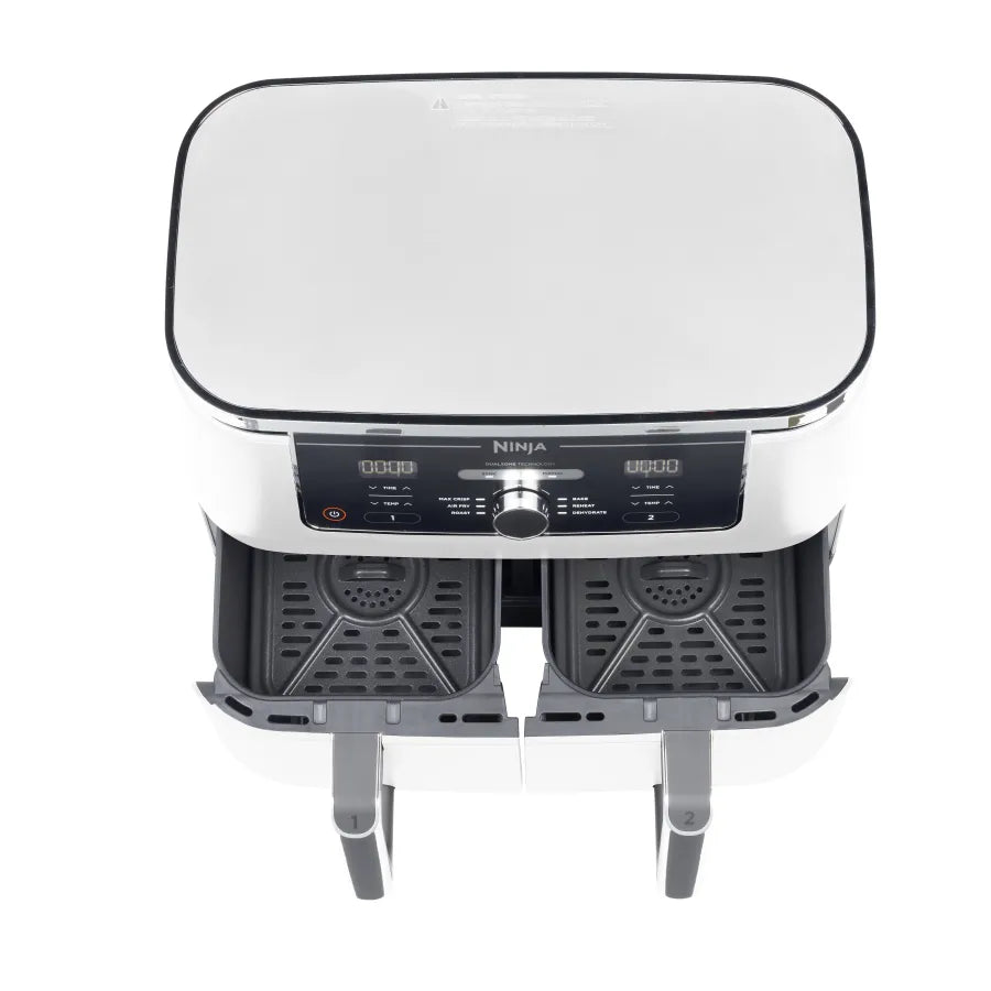 Ninja karstā gaisa katls Foodi MAX Dual Zone, 9.5l, 2470W, balts AF400EUWH
