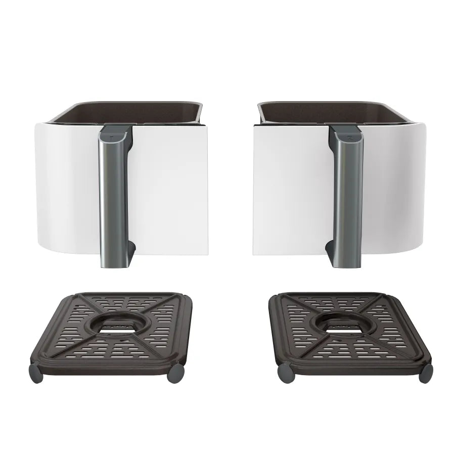 Ninja karstā gaisa katls Foodi MAX Dual Zone, 9.5l, 2470W, balts AF400EUWH