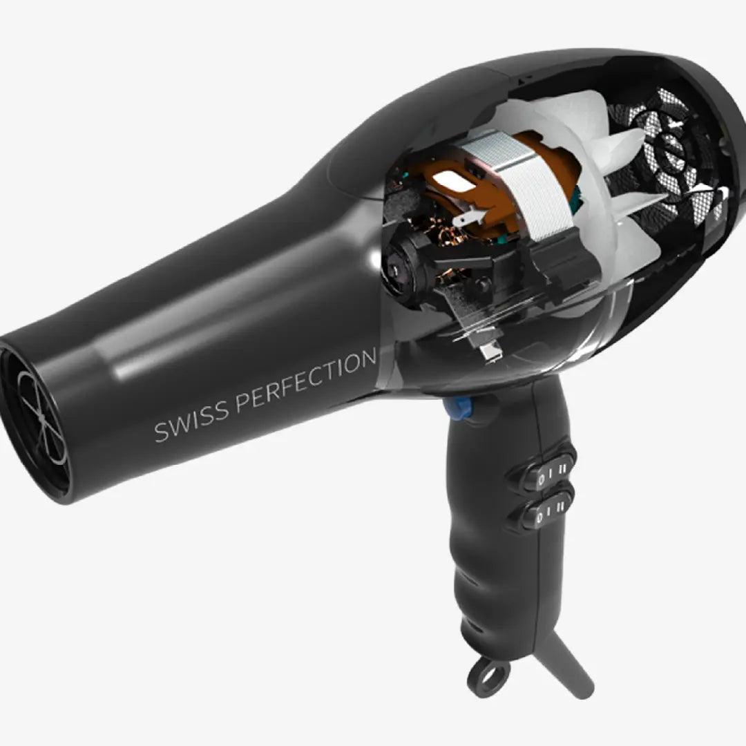 Matu fēns SOLIS 440 Swiss Perf 360° ionic PRO Black - DomoTehnika