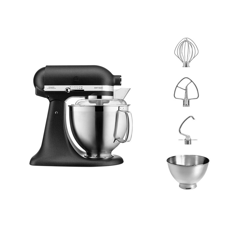 Mikseris KITCHENAID 5KSM185PSEBK - DomoTehnika