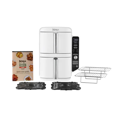 Ninja karstā gaisa katls Double Stack XL, 9.5l, 2470W, balts SL400EUWH