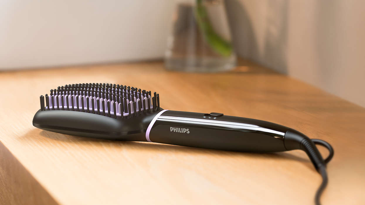 PHILIPS StyleCare Essential Karstā taisnojošā matu suka BHH880/00