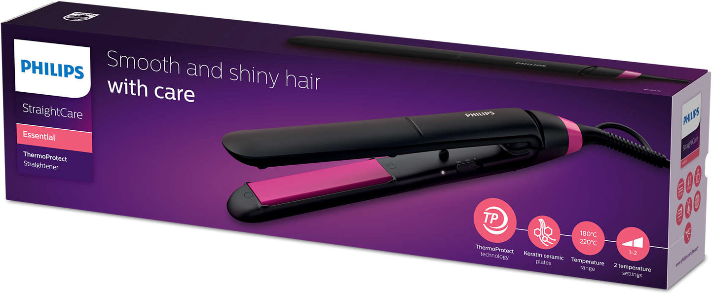 PHILIPS StraightCare ThermoProtect matu taisnotājs BHS375/00