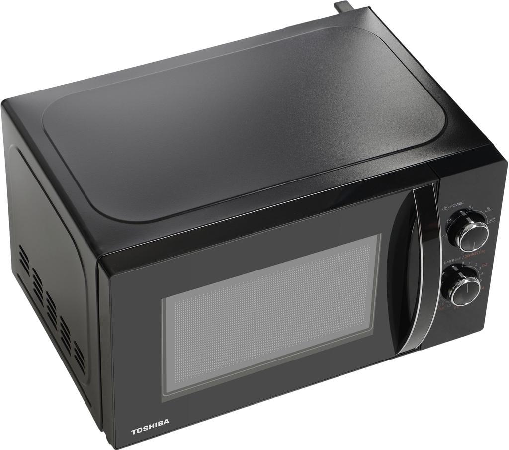 Mikroviļņu krāsns ar grilu TOSHIBA MW2-AG23P(BK) - DomoTehnika