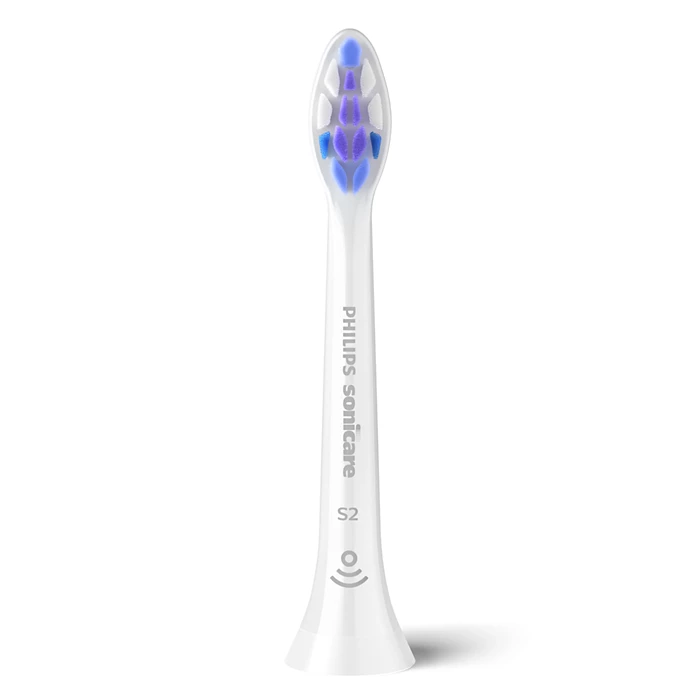 Sonicare S2 Sensitive zobu birstes uzgalis, 6 gab, balts HX6056/87