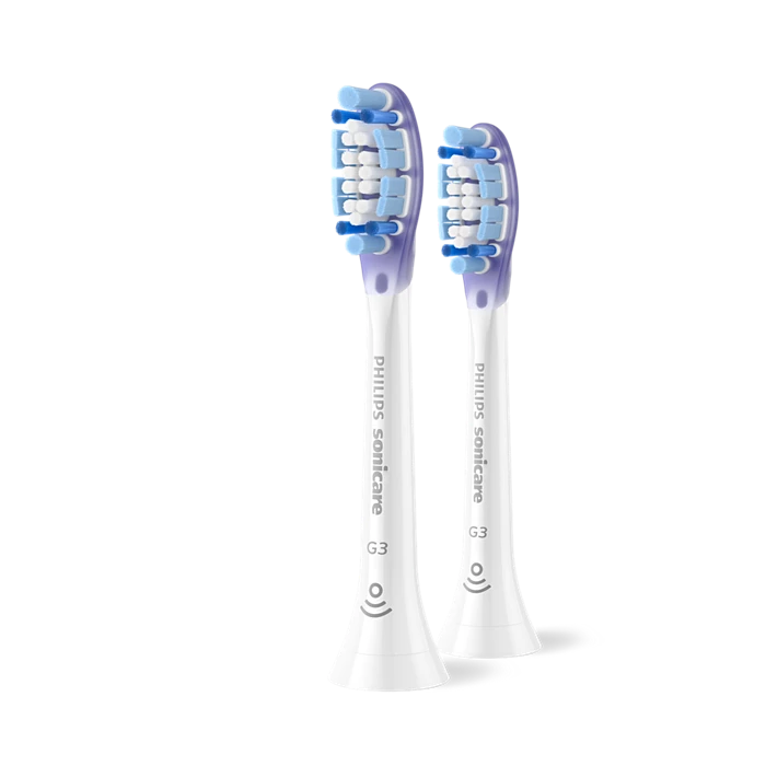 Sonicare G3 Premium Gum Care Standard zobu birstes uzgalis, 2gab, balts HX9052/87