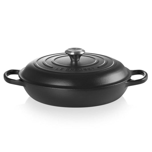Katls LE CREUSET Cast iron pot sekls Ø30cm / 3.5L black - DomoTehnika
