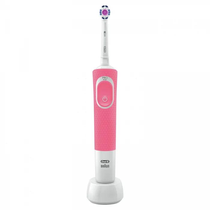 Elektriskā zobu birste BRAUN D 100.413.1 Pink 3DW - DomoTehnika