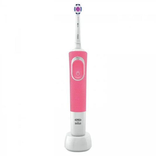 Elektriskā zobu birste BRAUN D 100.413.1 Pink 3DW - DomoTehnika