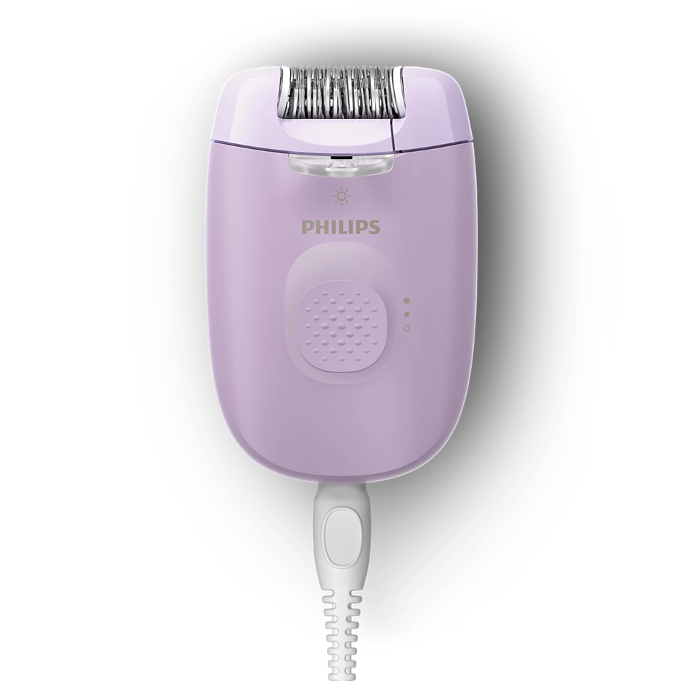 PHILIPS 4000. sērijas epilators ar vadu, violets BRE257/00