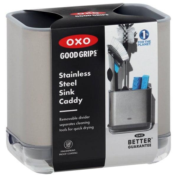 Virtuves piederumu organizators OXO Stainless Steel Sinkware Caddy 13192100 - DomoTehnika