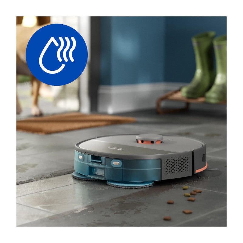 PHILIPS HomeRun 5000. sērijas Putekļsūcējs robots ar mazgāšanas funkciju, pelēks XU5000/10