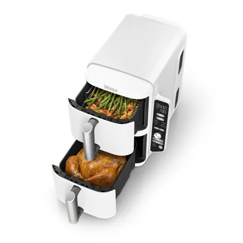 Ninja karstā gaisa katls Double Stack XL, 9.5l, 2470W, balts SL400EUWH